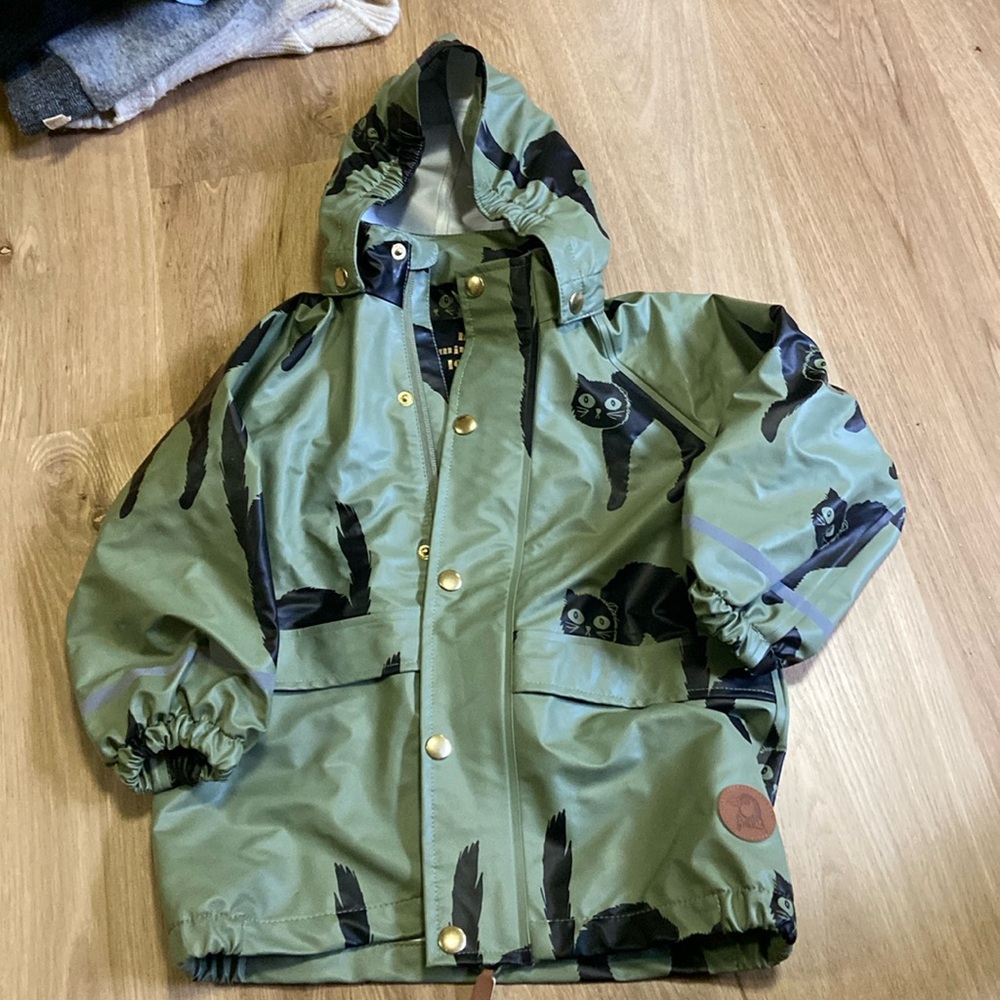 Mini rodini rain jacket and pants
